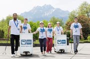 Die Abfallbotschafter machen Halt in Luzern. (Bild: PD)