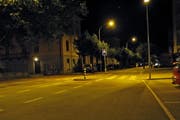 Dieser Fussgängerstreifen in Bellinzona erhielt als einziger die Note «Sehr gut». (Bild: TCS)