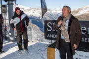 Samih Sawiris, der Mann, dessen Projekt dem Andermatter Tourismus neuen Schub brachte, äussert sich erfreut. (Bild: PD)