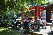 Für den lauschigen Treffpunkt im Bellpark in Kriens gibt es eine weitere Betriebssaison. (Bild: PD)
