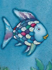 Der Regenbogenfisch, als er noch alle Glitzerschuppen hatte. (Bild: PD)