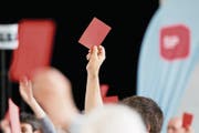 Die 99-Prozent-Initiative der Juso wird zur Zerreissprobe für die Sozialdemokraten. (Bild: Gian Ehrenzeller/Keystone (St. Gallen, 9. Mai 2015))