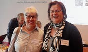 Die bisherige und die neue Sekretariatsleiterin: Christine Wagenbach (links) und Ursula Steinauer. Bild: PD
