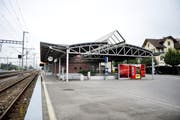 Das heutige Bahnhofsgebäude (Bild: Corinne Glanzmann)