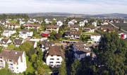 Blick auf die Gemeinde Buchrain. (Bild René Meier)