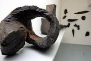 Eine frühere Arbeit von Eugen Jans, hier bei einer Ausstellung Ende April 2006 in Baar. (Archivbild Werner Schelbert/Neue ZZ)