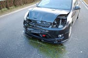 Das eine Auto. (Bild: Luzerner Polizei)
