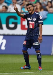 Bleib noch bis 30. Juni 2017 beim FC Luzern: Der 25-jährige Dario Lezcano. (Bild: Philipp Schmidli)
