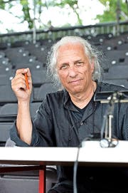 Der Luzerner Regisseur Livio Andreina. Fotografiert am 01.06.2015 Neue LZ / Dominik Wunderli Portrait Interview Theater Kultur Schauspiel Unterhaltung Kunst Regie (Bild: Neue LZ / Dominik Wunderli)