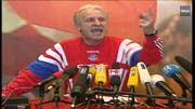 Die wohl berühmteste Wutrede im Fussballgeschäft: Giovanni Trappatoni 1998. (Bild: Screenshot Youtube)