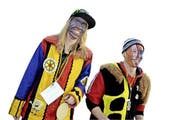 Gleiche Familie, unterschiedliche Guuggen: Jasmin und Ivan Wallimann. (Bild Markus von Rotz)