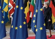 Die britische Premierministerin Theresa May bei einem Besuch in Brüssel. (Bild: Stephanie Lecocq/Keystone (14. Dezember 2017))