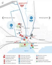 Situationsplan. (Bild: zvg)