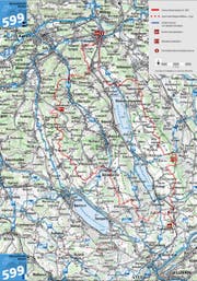 Die Herzschlaufe Seetal ist in zwei Etappen unterteilt. (Bild: PD)