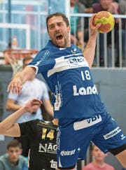 Boris Stankovic in seinem letzten Spiel für den HC Kriens-Luzern. (Bild: Dominik Wunderli (Kriens, 23. April 2017))