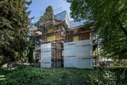 Die Villa Toscana, an der Obergrundstrasse 101. Bauzeit 1890-1891, Architekt Heinrich Meili-Wapf, Bauherr Roman Scherer-Huber, liberaler Stadtrat Luzern. (Bild: Pius Amrein (LZ))