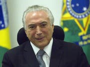 Brasiliens Präsident Michel Temer will nicht zurücktreten. (Archivbild: Joedson Alves/Keystone)