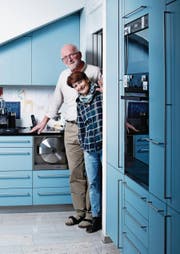 Werner Gerber und seine Frau Susanne in ihrem Haus in Allenwinden.