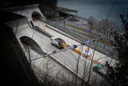 Der Kirchenwaldtunnel im Kanton Nidwalden kostete 446,5 Millionen Franken. (Bild: Archiv Neue LZ (Corinne Glanzmann))