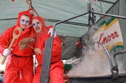 Knorrli an der Fasnacht in Flüelen. (Bild: Neue UZ)
