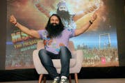 Guru Gurmeet Ram Rahim. (Bild: Keystone)