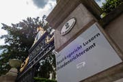Im Bild ist das Bezirksgericht Luzern. In dem GebŠude ist auch der Friedensrichter untergebracht. (foto: roger gruetter) (Bild: photo:roger gruetter (rogergruetter.com))