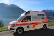 Die neue Ambulanz oberhalb von Ennetbürgen. (Bild: PD)