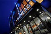 Im besten Licht inszeniert: Das Zentrum Gersag in Emmen. (Bild: PD)