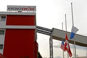 In der Firma Kronoswiss in Menznau kam es vor einem Jahr zur Tragödie. (Bild: Eveline Beerkircher / LZ)