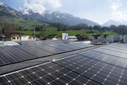 So sieht die neue Photovoltaikanlage der EWO in Kerns aus. (Bild: EWO)