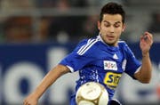 Davide Chiumiento in Aktion. (Bild Philipp Schmidli/Neue LZ)