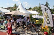 Ein Stand an der Ausstellung in Emmen. (Bild: zvg)