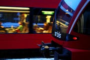 Haben ausgedient: Die roten Züge auf der BLS-Strecke in Luzern West, hier im Bahnhof Wolhusen. (Bild: Philipp Schmidli)