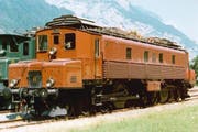 Prototyp Ce 6/8 I 14201 vor dem Depot Erstfeld (Bild: PD)