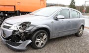 Das zweite am Unfall beteiligte Auto. (Bild: Luzerner Polizei)