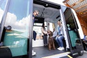 Der EZ10 wurde von den Besuchern des Mobilitätstages in Beschlag genommen. (Bild: Werner Schelbert (23. September 2017, Zug))