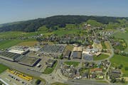 Eine Luftaufnahme der Gemeinde Altishofen. (Bild: René Meier / Luzernerzeitung.ch)