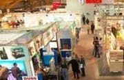Blick in die Messehalle. (Bild pd)