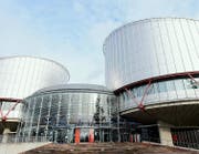 Der Europäische Gerichtshof für Menschenrechte in Strassburg. (Bild: Keystone/Jean-Christophe Bott)