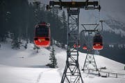 Die Luftseilbahn Kriens–Fräkmüntegg. (Bild: Pius Amnrein / Neue LZ)