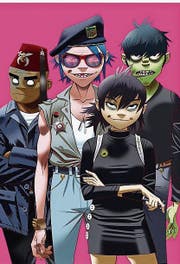 Geniale Idee: Die virtuellen Musiker von Gorillaz schlugen 1998 weltweit ein. (Bild: PD)