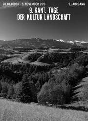 Das Plakat der 9. kantonalen Tage der Kulturlandschaft. (Bild: PD)