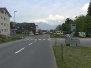 Geschwindigkeitkontrolle auf der Dorfstrasse in Stalden. (Symbolbild: Kapo Obwalden)