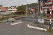 Der Bahnübergang Wegmatt soll aufgehoben werdn. (Bild: Google Streetview)