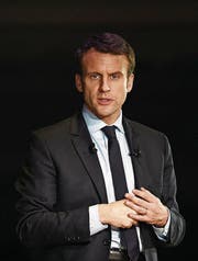 Kandidat Emmanuel Macron. (Bild: Facundo Arrizabalaga/EPA)