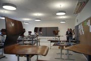 Symbolbild eines Klassenzimmers. (Bild: Markus Forte / LZ)