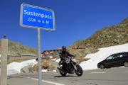 Der Sustenpass ist 2224 Meter über Meer und im Kanton Bern gelegen. (Bild: René Meier (Gadmen, 23. Juni 2012))