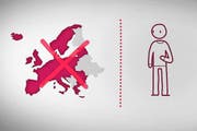 Ausschnitt aus einem anderen Video des Bundes, das sich an Flüchtlinge aus dem Balkan richtet. (Bild: Standbild Youtube)