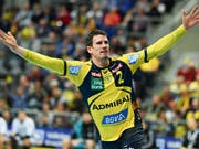 Andy Schmid und seine Teamkollegen wurden von Lemgo nicht gefordert (Archivbild) (Bild: KEYSTONE/dpa/UWE ANSPACH)