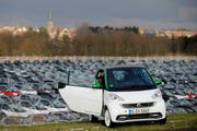 Smarts beim Werk im französischen Hambach. (Bild: EPA/Yoan Valat)